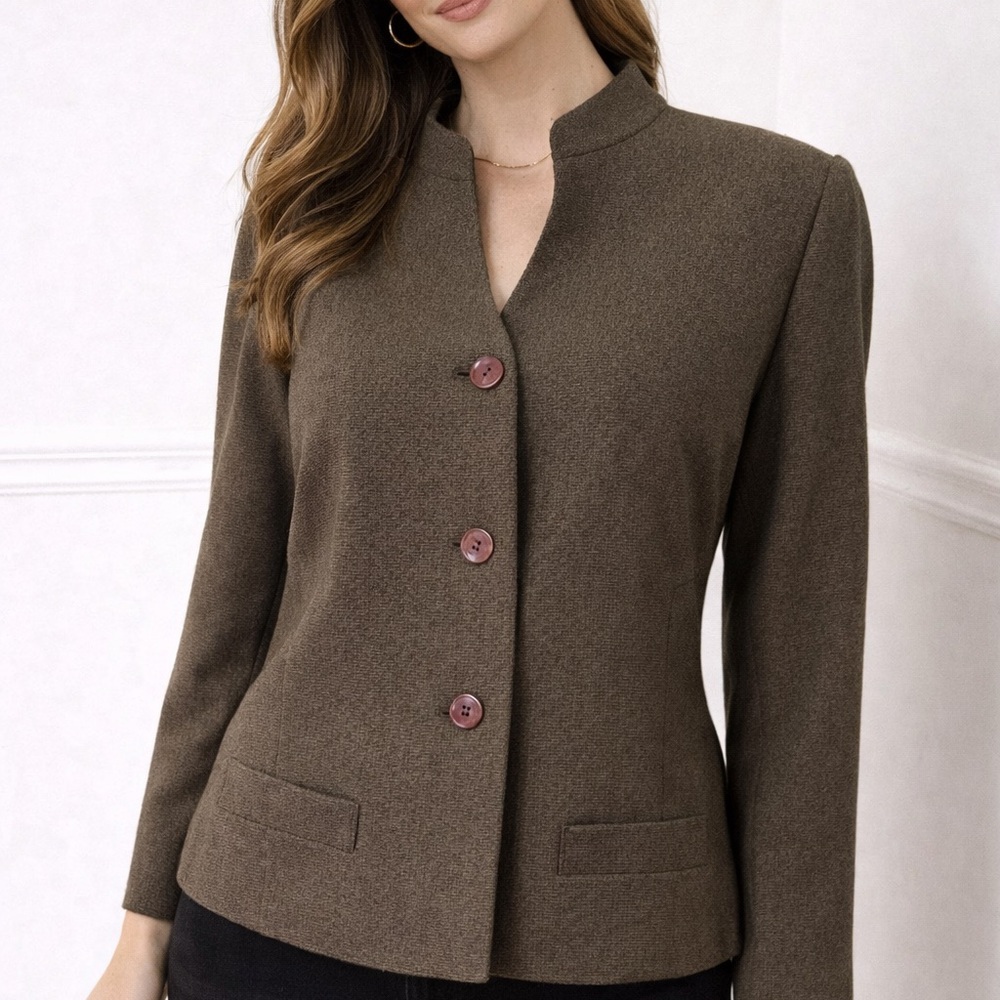 Travis Ayers Brown Women's Blazer